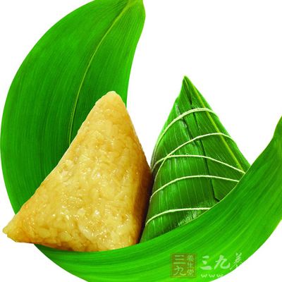 粽子此時因為其特有的清香味，就可以成為一種很好的開胃的食物